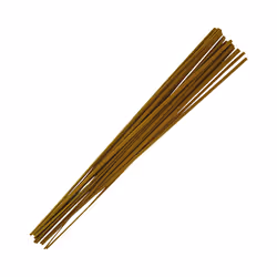 Lot de 20 Bâtons d'Encens 25cm Ambre