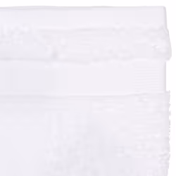 Lot de 2 Gants de Toilette  Confort  15x21cm Blanc