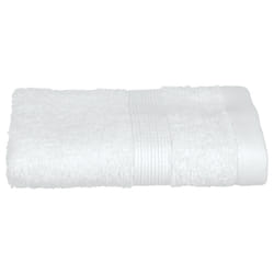 Serviette de toilette - 50 x 30 cm. - Blanc