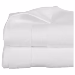 Drap de bain blanc 100X150