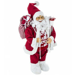 Figurine de décoration - Père noël - Débout - Livraison gratuite