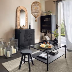 Lot De 4 Lanternes Rectangles Extérieures