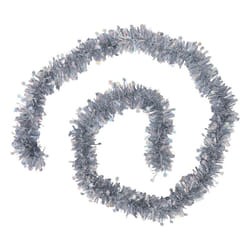 Atmosphera Guirlande Décorative Noël - Guirlande Argentée Éclatante de 2 Mètres pour Arbre et Décoration de Fête