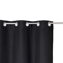 Rideau isolant noir 140x260
