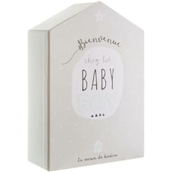 Atmosphera - Coffret de naissance Villa 21x31cm créateur d'intérieur