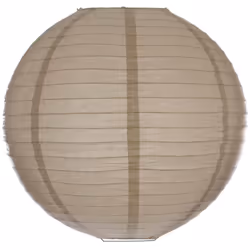 Craquez pour la simplicité de la lanterne boule unie Neutre D45 d'Atmosphera. Cette lanterne en papier a une structure en fer ...