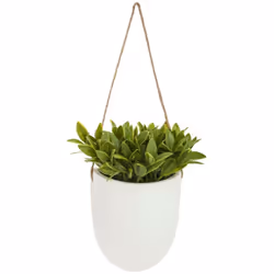 Originale et bucolique, la plante artificielle à suspendre Atmosphera s'invitera volontiers dans un intérieur au style romant ...