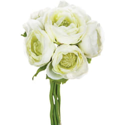 Atmosphera - Bouquet 6 renoncules artificielles H25cm créateur d'intérieur