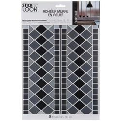 Sticker carrelage frise 38X25 Atmosphera créateur d'intérieur