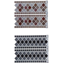 Atmosphera - Sticker carrelage frise 38X25 créateur d'intérieur