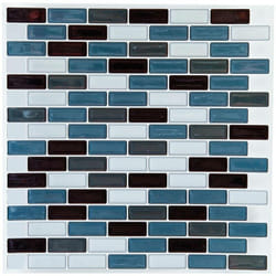Sticker carrelage rectangulaire D25x25cm en PVC - Atmosphera créateur d'intérieur