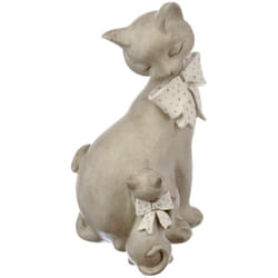 Atmosphera - Statuette Couple chats H26cm créateur d'intérieur