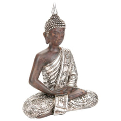 Bouddha en argent H28