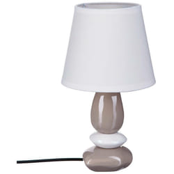 Atmosphera - Lampe Luis céramique H30cm créateur d'intérieur