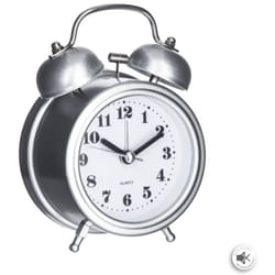 Atmosphera - Réveil métal H12cm créateur d'intérieur