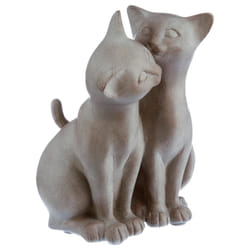 Couple de chat en résine