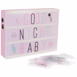 La lampe boîte lumineuse enfant Atmosphera for kids est un luminaire ludique, idéal pour personnaliser la chambre de votre en ...