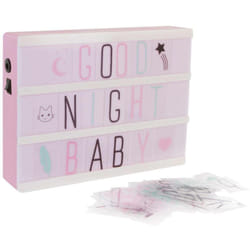 Lampe boîte lumineuse enfant H15cm Atmosphera créateur d'intérieur