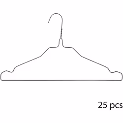 Description générale Ce lot de 25 cintres en métal est idéal pour organiser vos vêtements tout en ajoutant une touche élégant ...