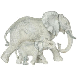 Statuette éléphant résine H15cm - Atmosphera créateur d'intérieur