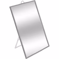 Miroir basique sur pied 15x20 - 5 five simply smart. Couleur : Gris. Matière principale : . Longueur : 14.40 cm. Largeur : .5 ...