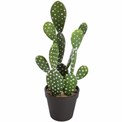 Description générale Apportez une touche de verdure à votre intérieur avec ce cactus artificiel en pot de 38 cm de hauteur. S ...