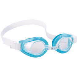 Lunette de natation play - Intex. Couleur : Turquoise. Matière principale : Polycarbonate. Longueur : 19.69 cm. Largeur : 12. ...