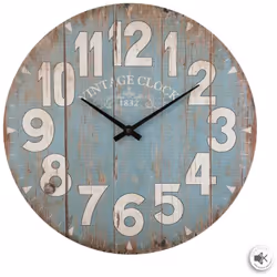 Craquez pour l'horloge Atmosphera ! Son style authentique et chaleureux vous séduira si affectionnez un univers déco rétro. U ...