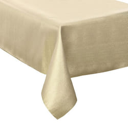 Féérie Lights & Christmas - Nappe de Noël Paillette - L. 140 x l. 240 cm - Doré