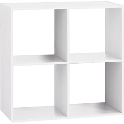 Five - Etagère 4 cases Mix Blanc