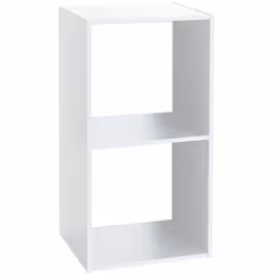 Description générale Cette étagère à 2 cases allie fonctionnalité et design moderne, s'intégrant parfaitement dans tout type  ...