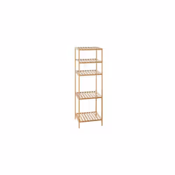 Etagère modulable 4 niveaux, L 35 x l 32 x H 111.5 cm. Disposez vos produits ou vêtements comme vous le souhaitez grâce à ce  ...