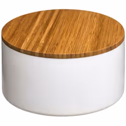 Boîte de rangement avec miroir "naturéo" blanc - 5 five simply smart. Couleur : Blanc. Matière principale : Polypropylene. Lo ...