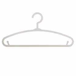 Lot de 6 Cintres pour Enfant  Basique  28cm Gris