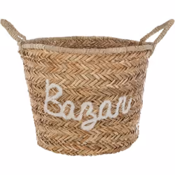 Description générale Le panier de rangement en osier Bazar d'Atmosphera est l'accessoire idéal pour ajouter une touche décora ...