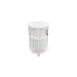 Atmosphera - Bibliothèque ronde en mdf - l 40 x l 40 x h 59 cm - Livraison gratuite