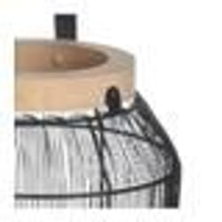 Lanterne - ATMOSPHERA - Tige - Métal filaire - Noir - H32 cm