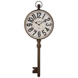 Pendule métal clef 39.5X100