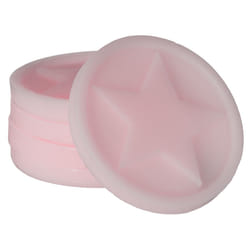 Lot de 5 Cires Parfumées à Brûler  Etoile  45g Rose