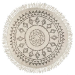 Tapis rond etnik D120
