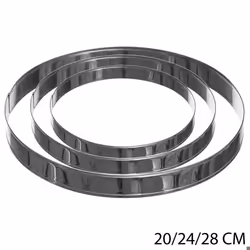 5five - 3 cercles inox 20 24 28cm