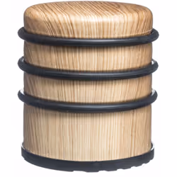 Description générale Ce butoir de porte en métal avec un effet bois naturel est conçu pour maintenir vos portes ouvertes ou l ...