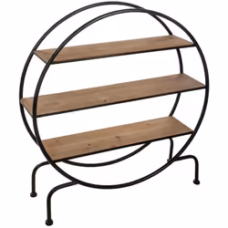 L'étagère ronde sur pied "DANIK" Atmosphera est un meuble déco pratique pour accueillir vos objets. Un esprit industriel tout ...