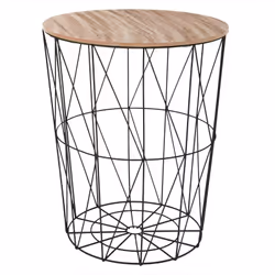 Objet déco à part entière, la table à café "Kumi" Atmosphera complète harmonieusement une pièce. Une table d'appoint à la str ...