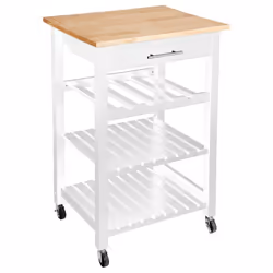 Pratique et bicolore, cette desserte vous offre de nouveaux espaces de rangement tout en donnant du style à votre cuisine. De ...
