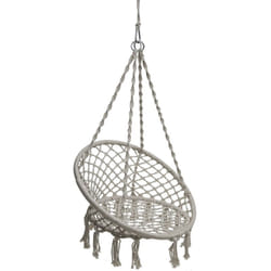 Chaise détente macramé Plumaya Beige - Hespéride