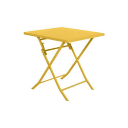 Table de jardin pliante carrée Greensboro - 2 Places