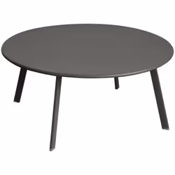 Description générale La Table basse ronde Saona en graphite est un meuble d'appoint élégant et fonctionnel, parfait pour votr ...