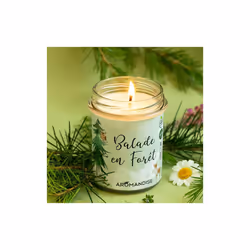 Aromandise BOUG04 bougie en cire CEDAR, Eucalyptus 1 pièce(s)