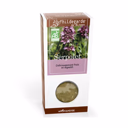 Aromandise HBE44, Feuilles de serpolet* séchées (Thymus serpyllum). *Produit issu de l'agriculture biologique., France, 1 piè ...